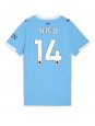 Manchester City Nico Gonzalez #14 Replika Hemmakläder Dam 2025-26 Kortärmad